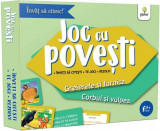 Joc cu povesti - Greierele si furnica Corbul si vulpea 5 ani