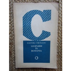 LEOPARDI IN ROMANIA-ELEONORA CARCALEANU