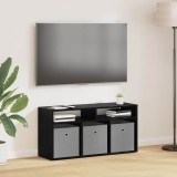 vidaXL Bucătărie joasă cu sertar Stejar Negru 87 x 27,5 x 43 cm 8000581