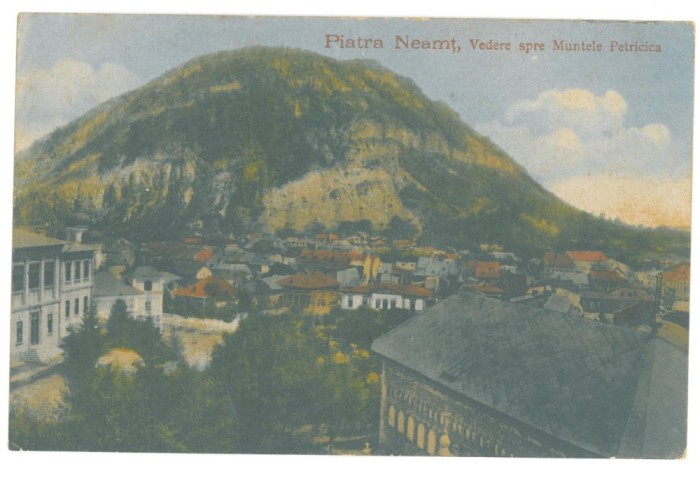 5441 - PIATRA NEAMT, Panorama, Romania - old postcard - unused