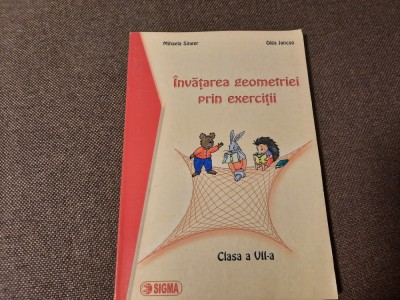 Mihaela Singer - Invatarea geometriei prin exercitii, clasa a VII-a foto