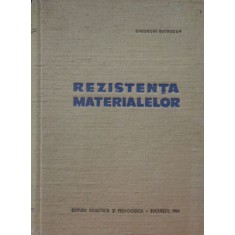 Rezistenta materialelor - Gheorghe Buzdugan