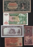 Set 5 bancnote de prin lume adunate (cele din imagini) #51, Europa