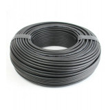 4mm2 (12AWG 1Kw) cablu pentru panouri solare - roșu sau negru - 50 Metri-Culoare Negru