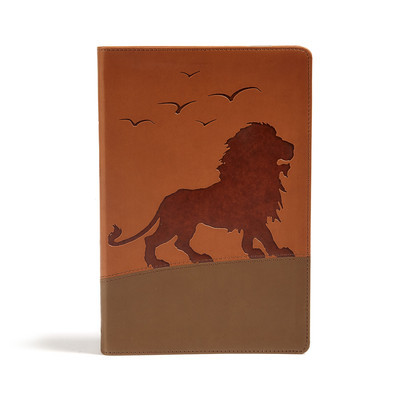 KJV One Big Story Bible, Brown Lion Leathertouch foto