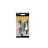 Cumpara ieftin Set pietre pentru ascutit Wert 6205, 5 piese