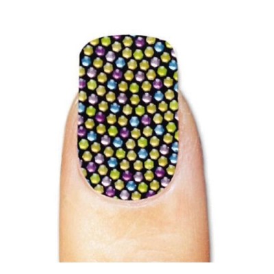 Sticker pentru unghii, cu strassuri, Nascita, 06 foto