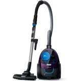 Aspirator fara sac PowerPro Compact FC9333/09, 650 W, 26.4kWh/an, 1.5 l, PowerCyclone 5, perii TriActive, filtru anti-alergic ECARF, clasa A, mov, Philips