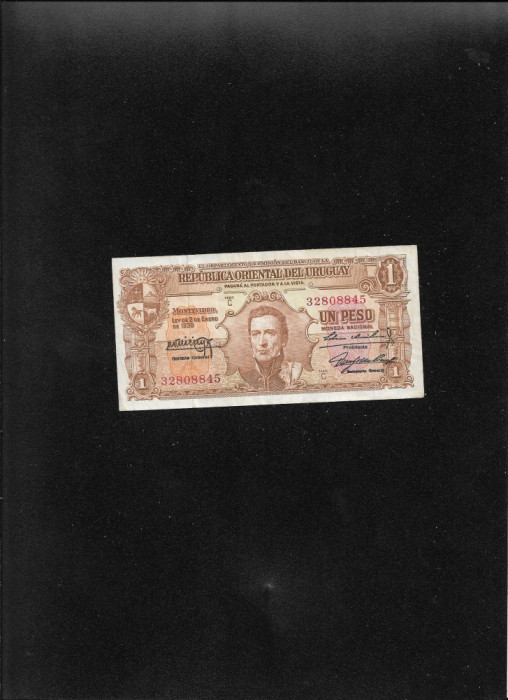 Uruguay 1 peso 1939 seria32808845