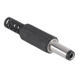 Mufa alim tata 2.1x5.5mm dreapta plastic fir