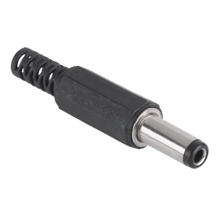 Mufa alim tata 2.1x5.5mm dreapta plastic fir