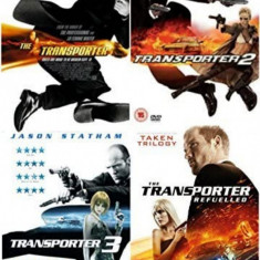 Filme Transporter Quadrilogy DVD: The Transporter 1-4 Originale