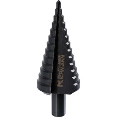 Burghiu pentru metal, in trepte, nitrura&nbsp;de titan, 4-39 mm, Richmann Exclusive