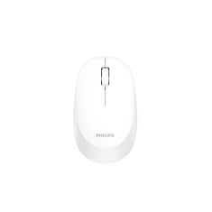 Mouse philips spk7307wl wireless 2.4ghz optic 3 butoane 1600 dpi silent ambidextru alb