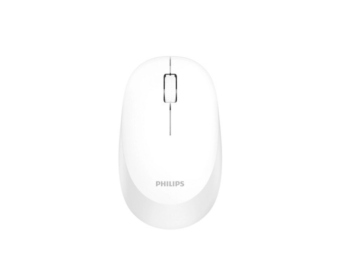 Mouse philips spk7307wl wireless 2.4ghz optic 3 butoane 1600 dpi silent ambidextru alb