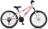 Bicicleta MTB Umit Luna Lady, culoare roz pal, roata 26", cadru din otel Cod:62669000002
