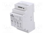 Alimentator pulsatoriu AIMTEC pentru şină DIN 60W 24VDC 2,5A 3kV