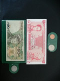 Lot bancnote monede colectie Venezuela Rwanda Polonia Uruguai numismatica, America Centrala si de Sud