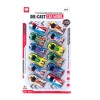 Set 12 Mașinuțe Metalice Aliaj, Modele Sport Diverse, Multicolor, 3+ Ani