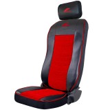 Cumpara ieftin Set huse scaune Truck pentru Volvo 2000-2004 eco leather + velvet rosu, Umbrella