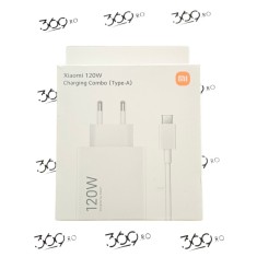 XIAOMI 120W MDY-15-EX 120W-6A set incarcator (Type-A) + cablu USB-C WHITE