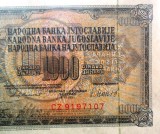 Bancnota 1000 DINARI / DINARA - RSF YUGOSLAVIA, anul 1981 *cod 397 = UNC