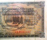 Bancnota 1000 DINARI / DINARA - RSF YUGOSLAVIA, anul 1981 *cod 397 = UNC