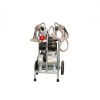Aparat de muls oi/capre EMT, 4 posturi, bidon aluminiu 40L, pompa vacuum ulei, tanc vacuum 16L, 0.75CP, 40 oi/h