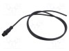 Conector M12 mufă tată drept aurit 5 PIN AMPHENOL