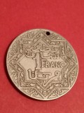 1 Franc 1924 Empire cherifien , Y# 36.2 [poze]. Discount conform descriere [10 - 20 %. Vezi descrierea.]., Africa