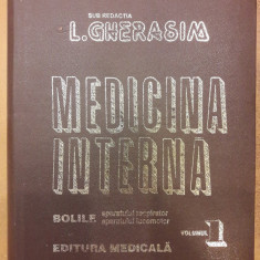 Medicina interna 1 / Bolile aparatului respirator si locomotor