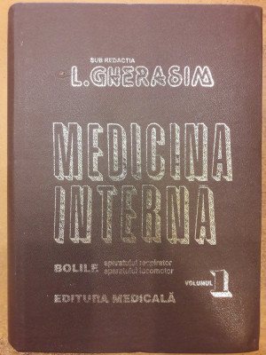 Medicina interna 1 / Bolile aparatului respirator si locomotor foto