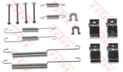 Set accesorii, sabot de frana HONDA CIVIC VII Hatchback (EU, EP, EV) (1999 - 2006) TRW SFK197 foto