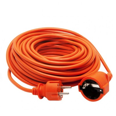 Cablu prelungitor Glo, 30 m, 3 x 1.0 mm, fisa dreapta foto