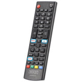Telecomanda , Compatibila LG Smart, AKB75675311, Netflix, Prime Video, Movies, neagra