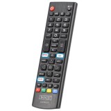 Telecomanda Smart LG AKB75675311, Netflix, Prime Video, Movies, Neagra