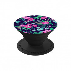 Suport Selfie Pentru Telefon Popsockets PopGrip Original Floral Chill