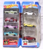 Set Hot Wheels 5 masinute HW Flames + 3 masinute HW Motor Show