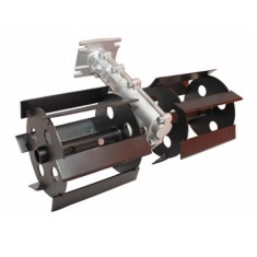 Prasitoare pentru motocoasa 28mm x 9 caneluri, otel si fonta, pentru afanarea si aerisirea solului