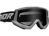 MBS Ochelari Thor Combat Sand Racer, gri/negru, sticla fumurie, Cod Produs: 26012694PE