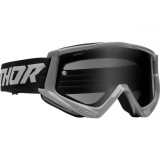 MBS Ochelari Thor Combat Sand Racer, gri/negru, sticla fumurie, Cod Produs: 26012694PE