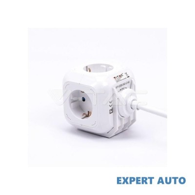 Priză 4 circuite și mufă usb cubică 3g 1.55mm x 1.4m cod: 8800 Alta marca Alt model #7 foto