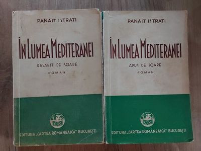 In lumea Mediteranei Panait Istrati 2 volume foto