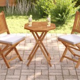 vidaXL Blat de masă, 60x60x2,5 cm, octogonal, lemn masiv de tec 366664