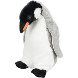Cumpara ieftin Jucarie Plush beEco Pinguin, din Material Reciclat, 28 cm, 34884, Trixie
