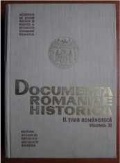 DRH Documenta Romaniae Historica. B. Tara Romaneasca 11 Domnia Lui Mihai Viteazul Damaschin Mioc, Stefan Stefanescu