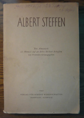Steffen Albert - Ein Almanach als Hinweis foto