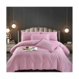 Cumpara ieftin Lenjerie de Pat Damasc 6 Piese,Roz Lavanda - JO351