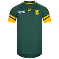 Tricou asics Africa de Sud Springboks Rugby XXL -licenta oficiala- factura foto