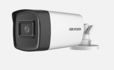 Camera supraveghere Hikvision Turbo HD bullet DS-2CE17H0T-IT3F 5MP IR 40m 3.6mm SafetyGuard Surveillance foto